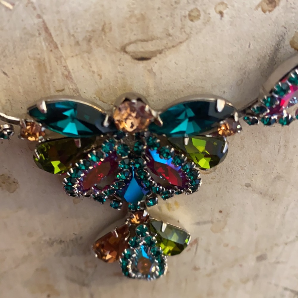 Stunningly gorgeous evening necklace - Picture 4 of 8